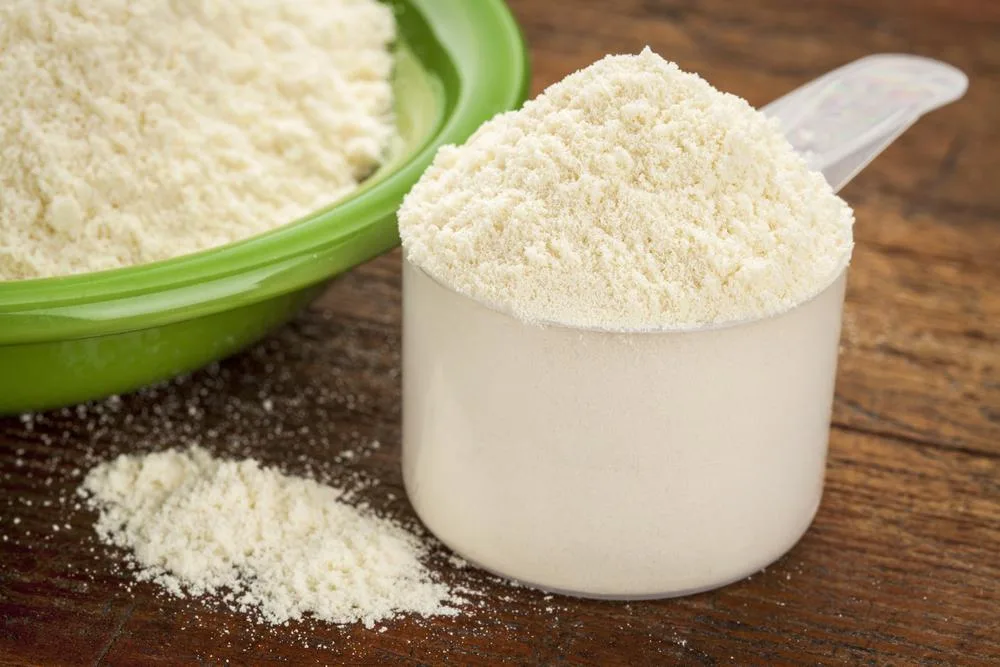 Like most protein-rich foods, whey protein promotes satiety which helps you to eat less.