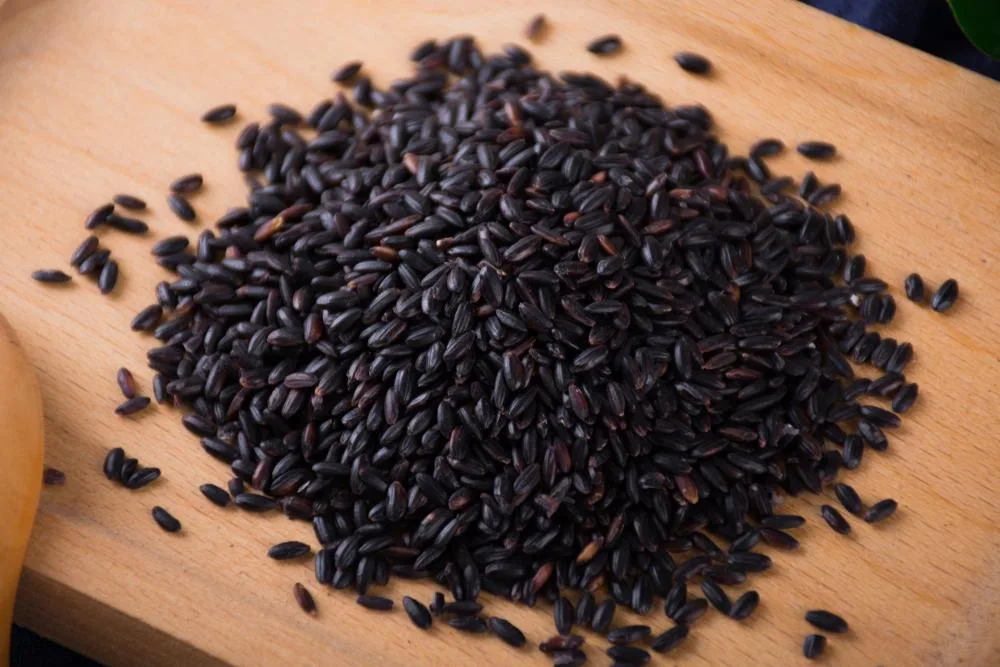 Among rice varieties, black rice is extremely beneficial in terms of fat oxidation and weight loss.