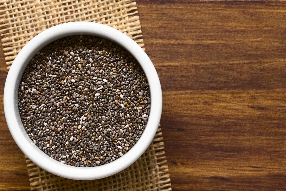 Chia seeds have a good mix of protein, fiber, antioxidants and omega-3 fatty acids