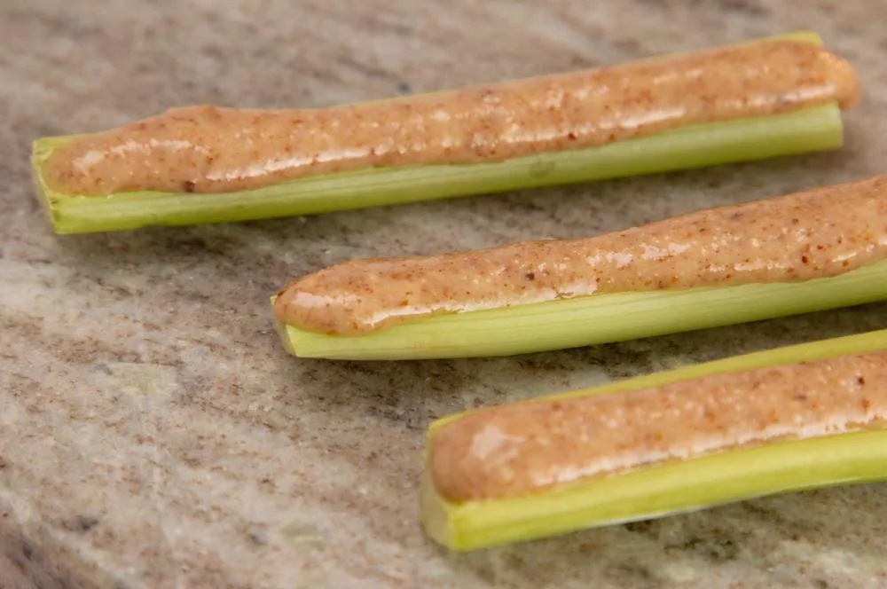 Celery sticks and almond butter are another great pairing.