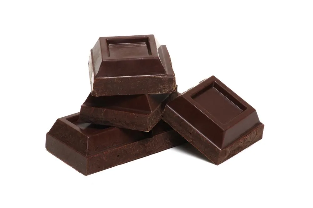 Dark chocolate contains numerous nutrients that aid weight-loss goals.