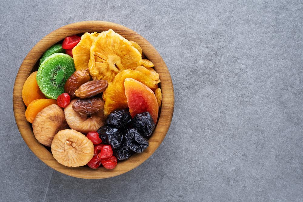 The best dried fruits are cherries, apples, plums, mangos, apricots, pineapple, and strawberries.