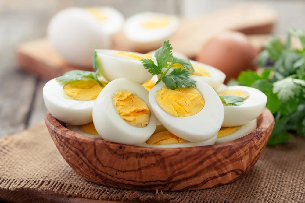 Hard-boiled eggs are a satisfying snack with numerous benefits.