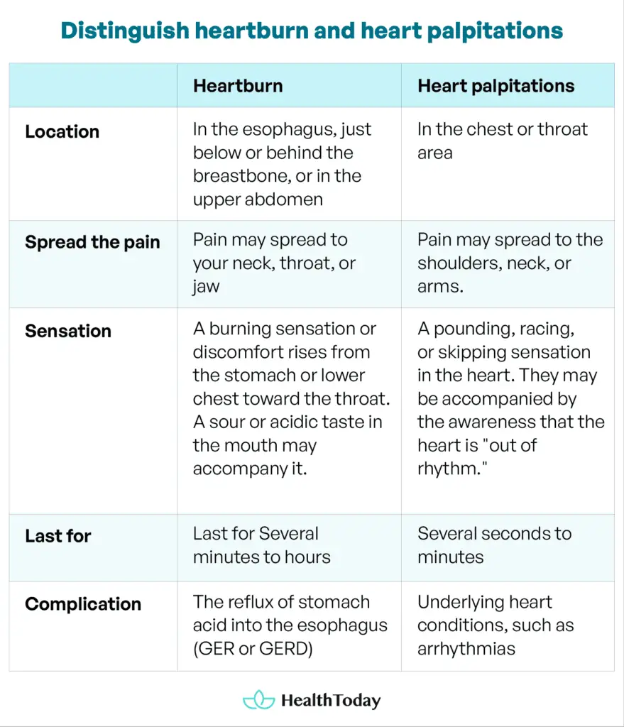 Can GERD Cause Heart Palpitations? Causes and Treatments HealthToday