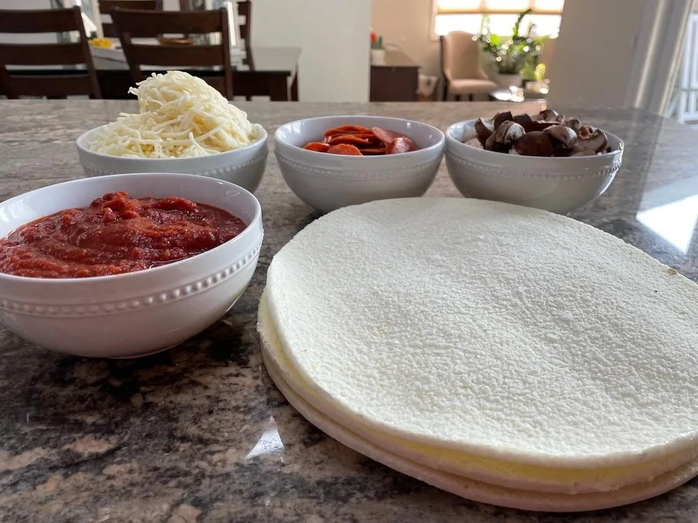 Cauliflower pizza crust can be frozen for up to three months.