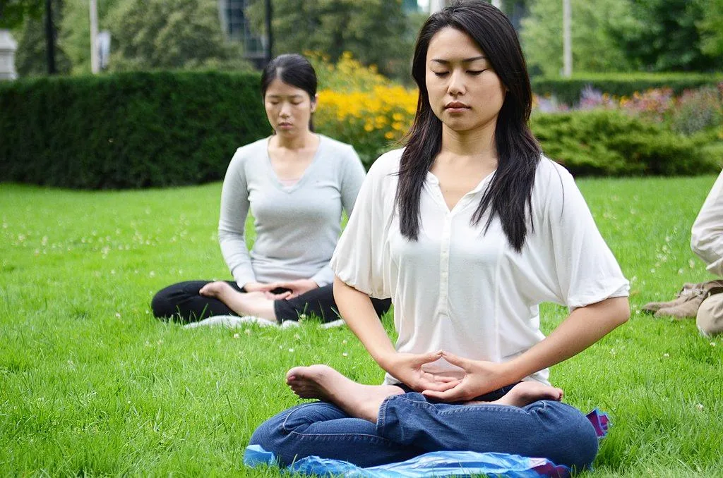 Meditation can play a significant role in weight-loss by raising awareness and reducing stress.