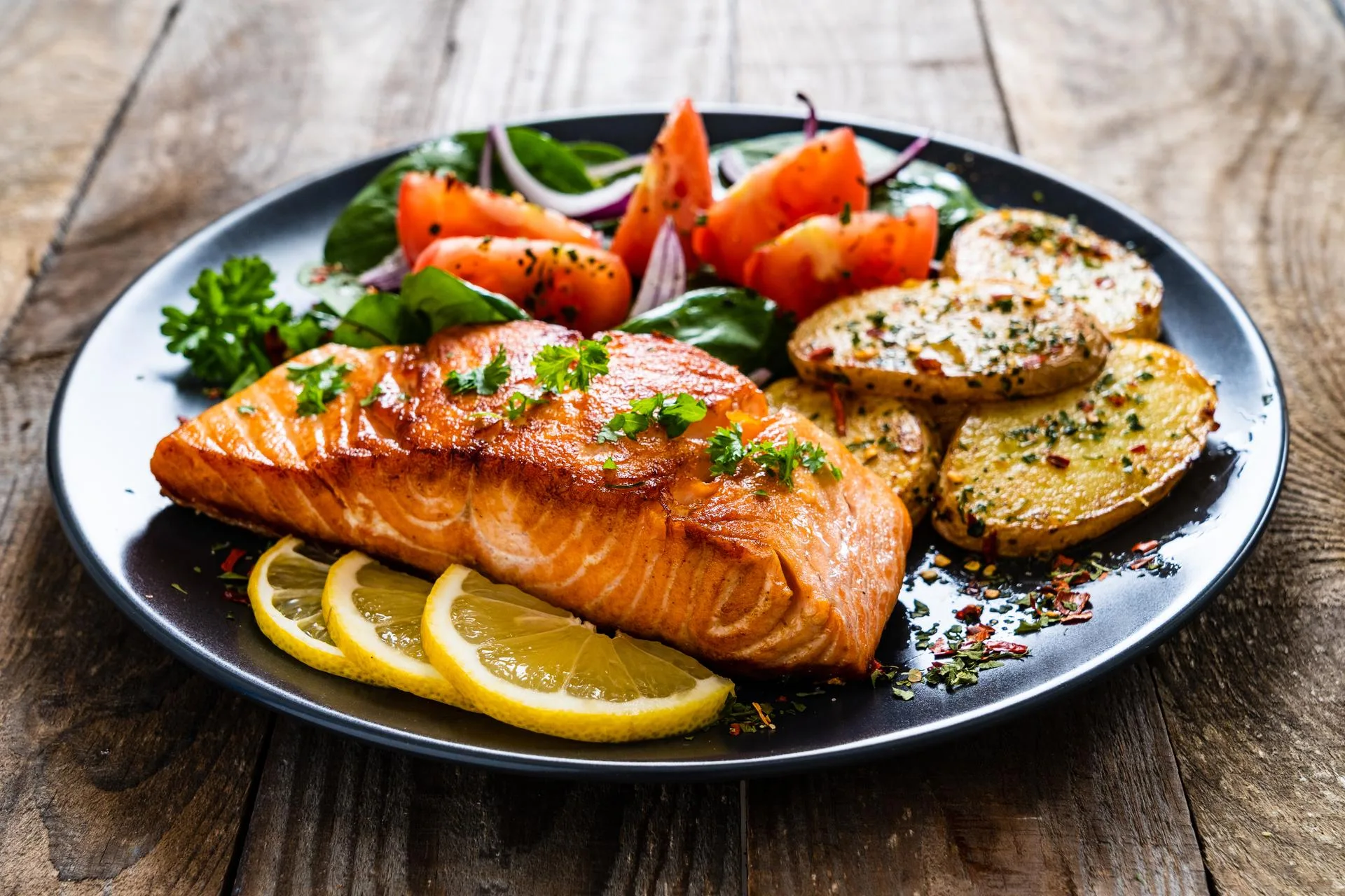 Mediterranean salmon recipes have the heart-healthy benefits of salmon.