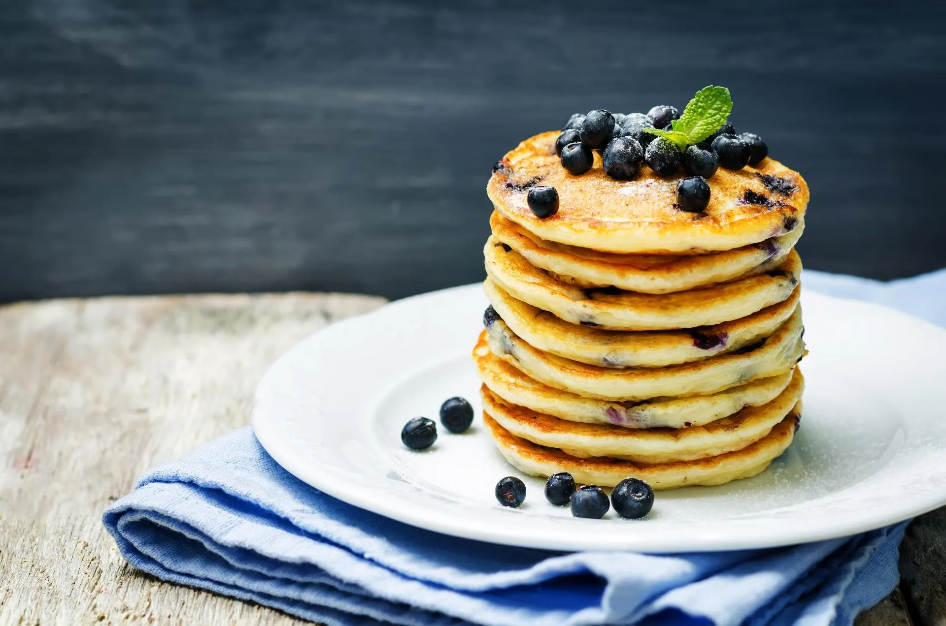 Blueberry pancake