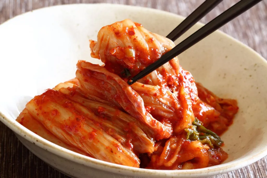 Kimchi is a perfect Korean side dish.