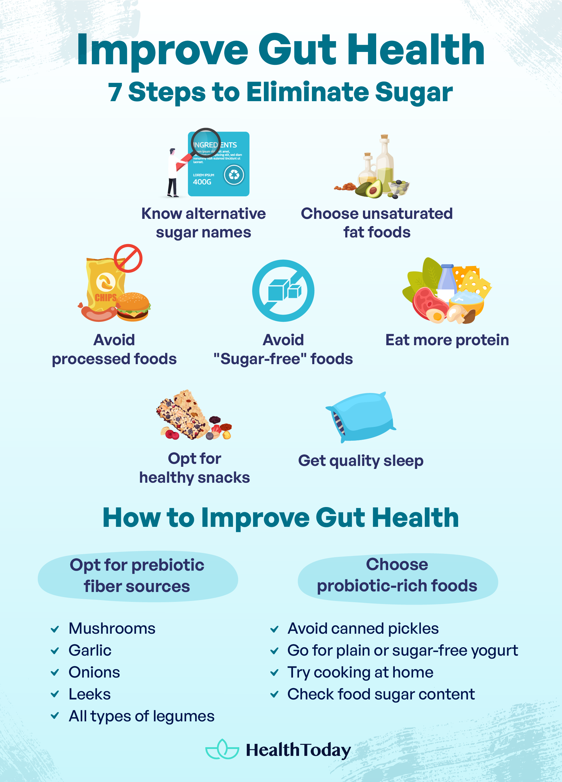 Worst Foods for Gut Health: How To Improve Your Gut Health - HealthToday