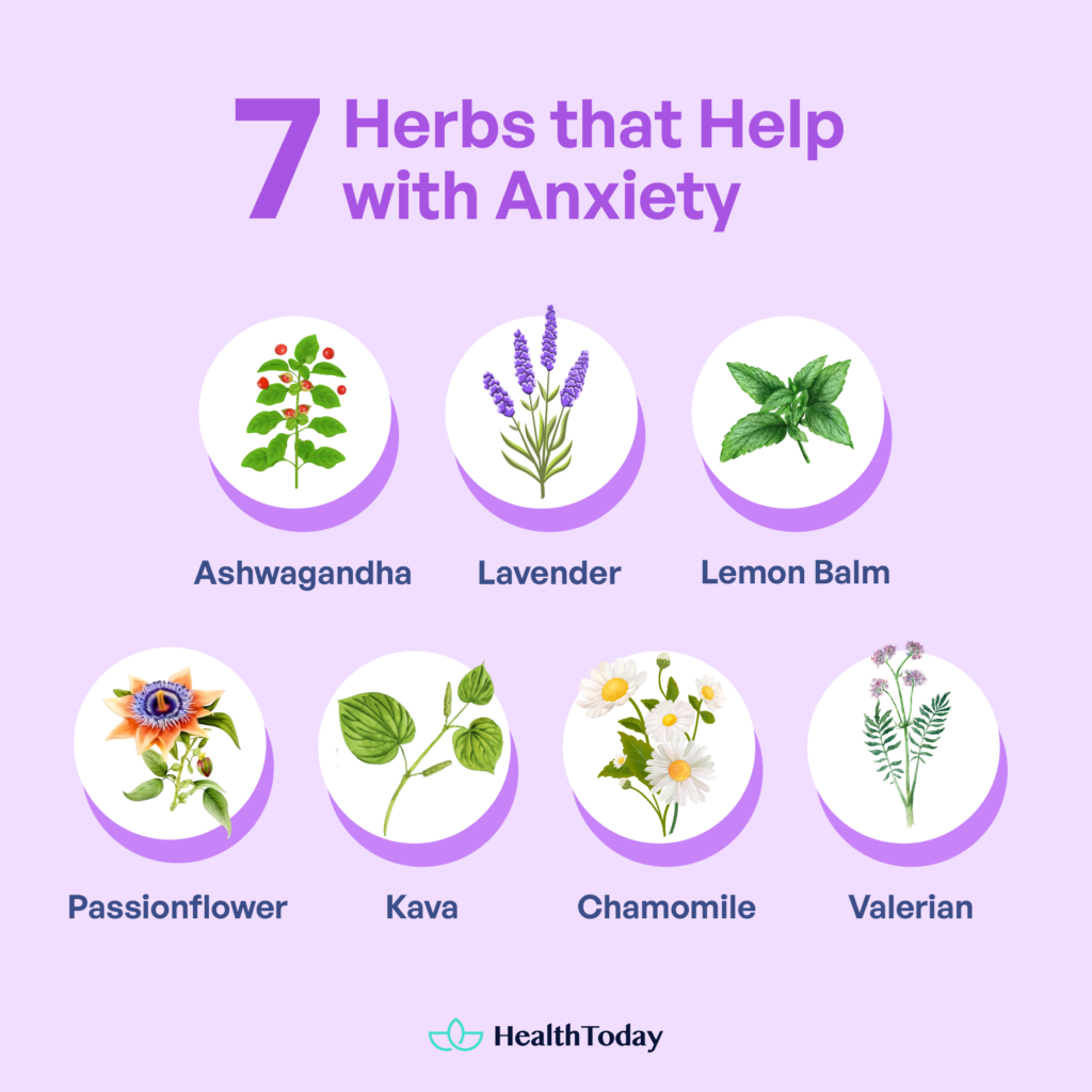 The Best Herbs That Help With Anxiety and Stress