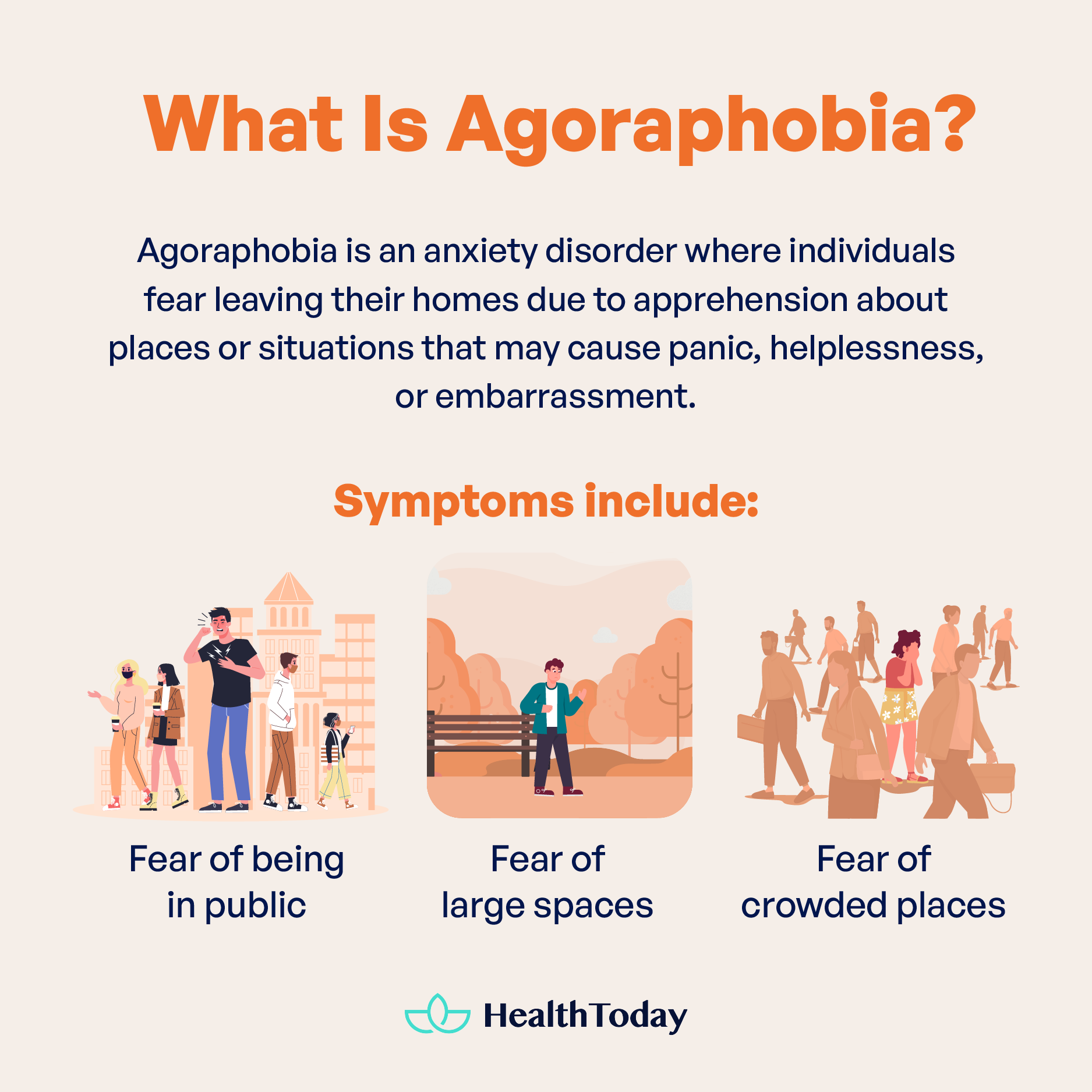 What is agoraphobia? 