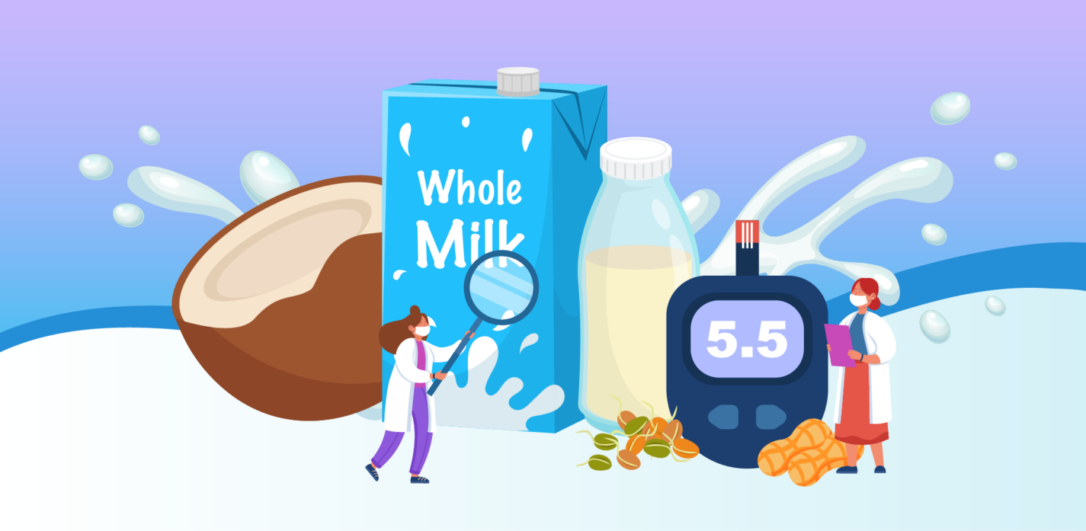 How Much Sugar Is in Milk? Best Milk for Diabetes Health Today