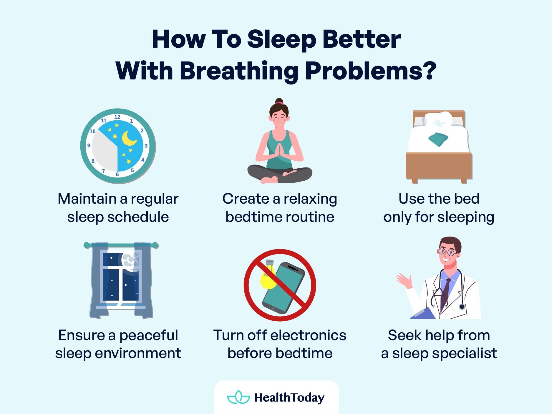 Best Sleep Position for Breathing Breathing Problems and Tips 03
