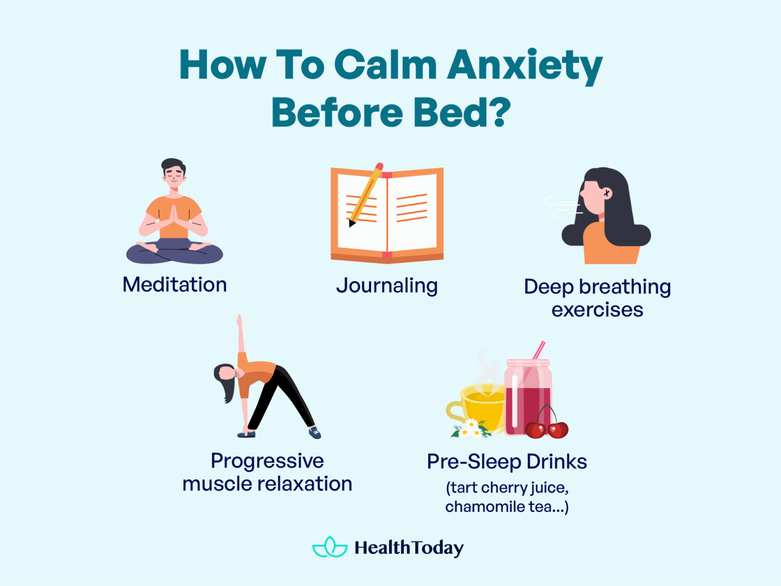 How To Sleep With Anxiety at Night? 5 Tips for Sleeping With Anxiety ...
