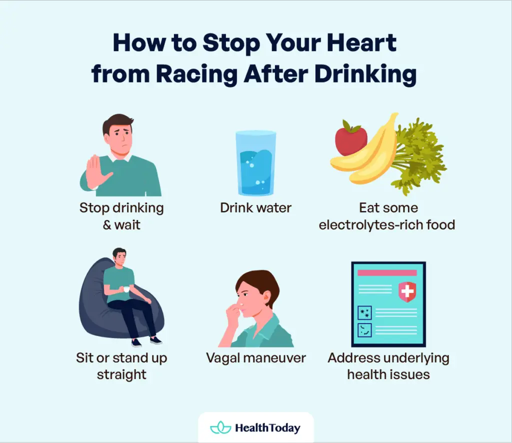 Heart Racing After Drinking Alcohol What Happens and Why? HealthToday