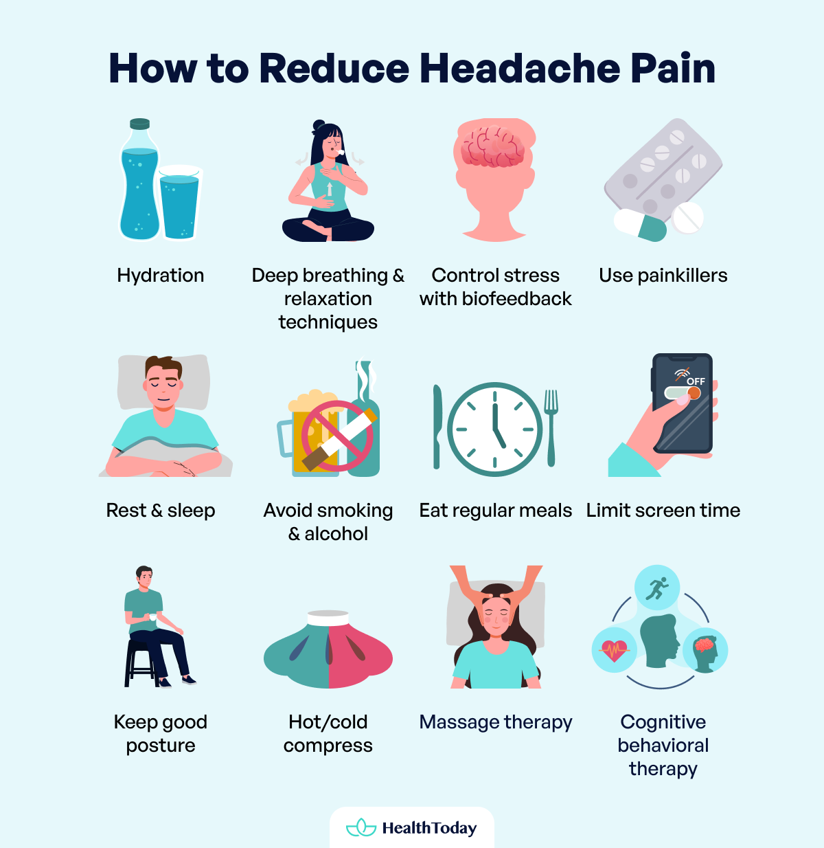 Common Forehead Headaches Causes and Treatments 02
